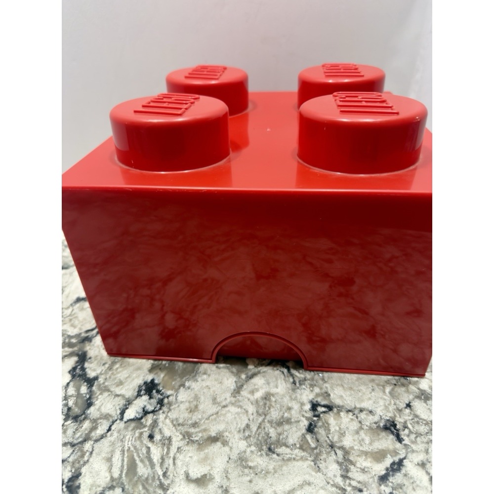 LEGO Stackable Storage Brick Red - Picture 3 of 9